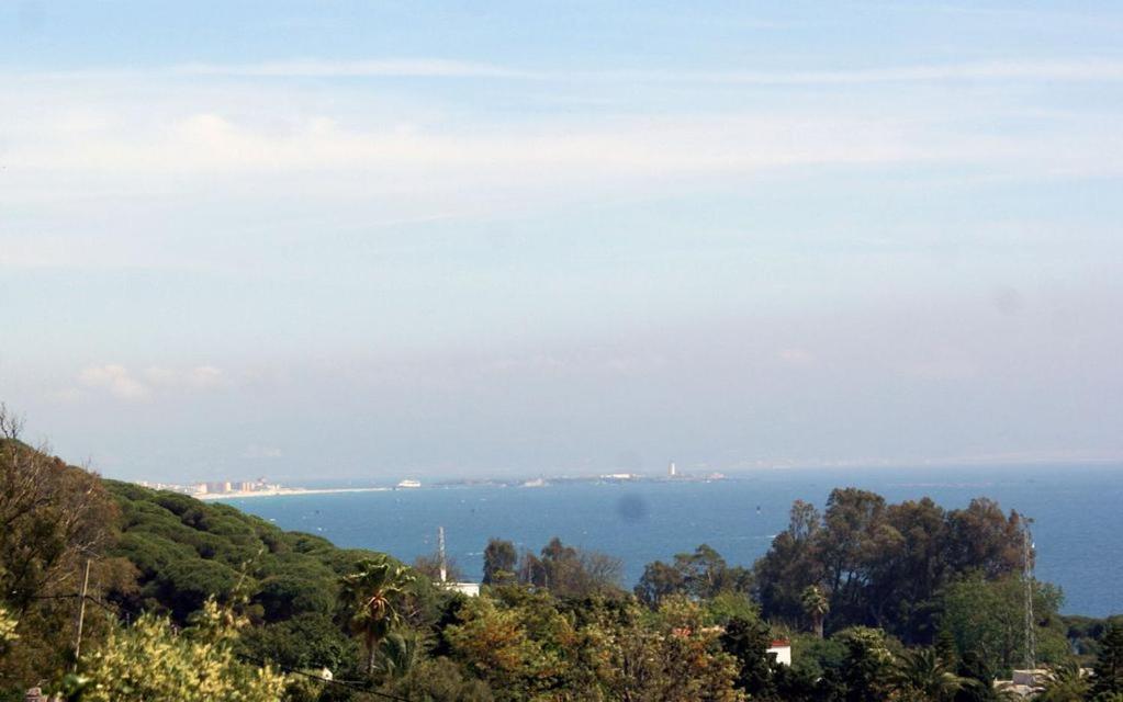 Tarifa-Blick Auf Afrika, Haus Am Meer, Haustiere Erlaubt Kültér fotó
